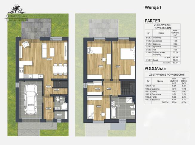 REZERWACJA/Dom o pow. 109,m2 + garaż 16,24m2, pompa ciepła/ Miłoszyce