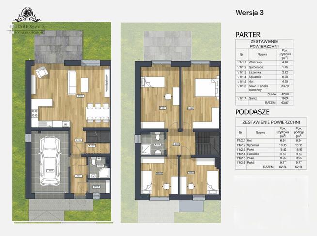 REZERWACJA/Dom o pow. 109,m2 + garaż 16,24m2, pompa ciepła/ Miłoszyce