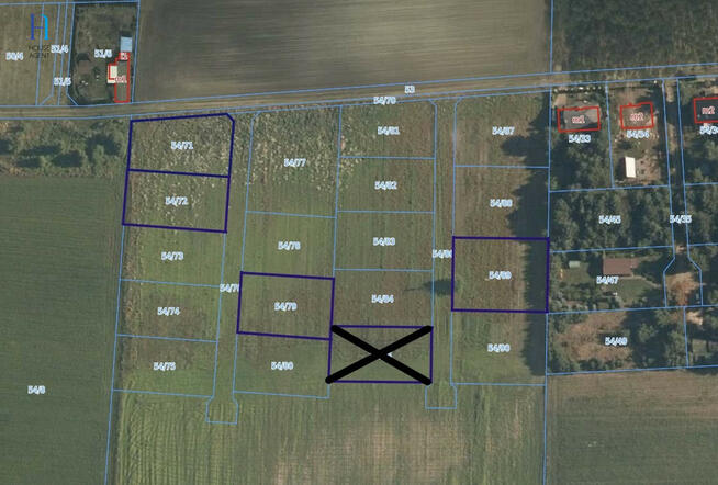 Działka budowlana Stary Adamów gm. Aleksandrów Łódzki, Działkowa