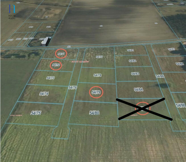 Działka budowlana Stary Adamów gm. Aleksandrów Łódzki, Działkowa