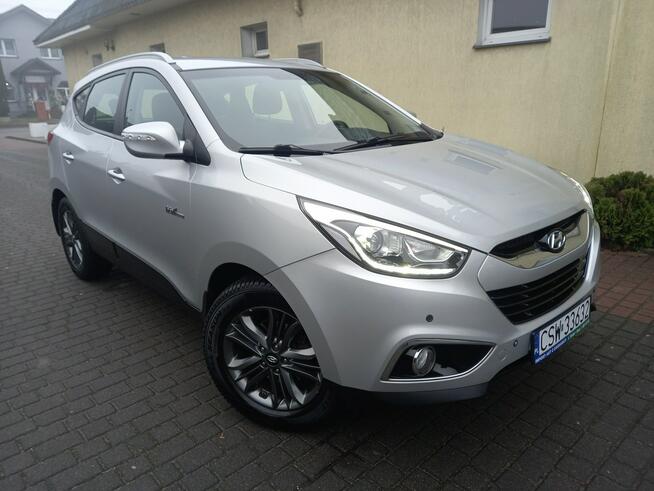 Hyundai ix35 1.6Benz 135KM Lift 2xLedy PółSkóry 4xGrzane Fotele Klimatronik Zadbany