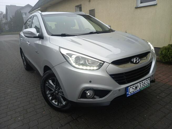 Hyundai ix35 1.6Benz 135KM Lift 2xLedy PółSkóry 4xGrzane Fotele Klimatronik Zadbany