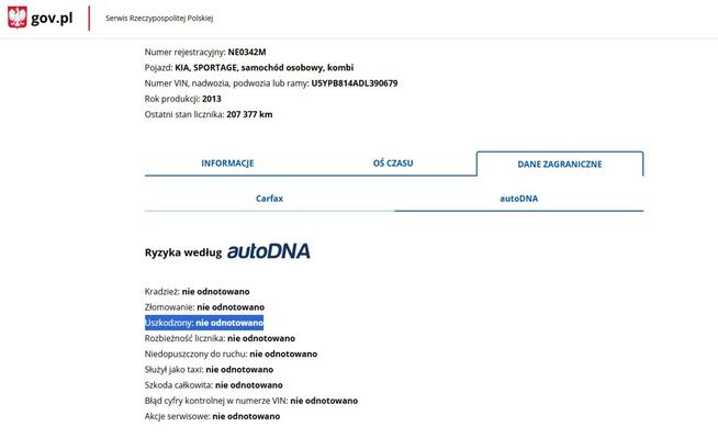 Kia Sportage Benzyna Zarejestrowany Ubezpieczony