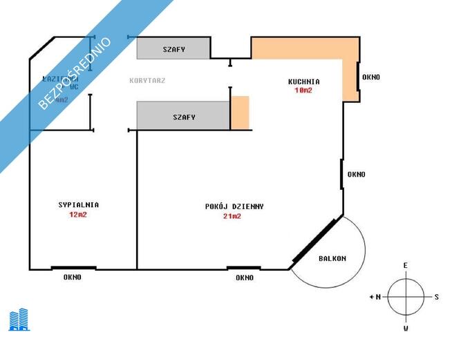 Mieszkanie 2-pokojowe na Ursynowie