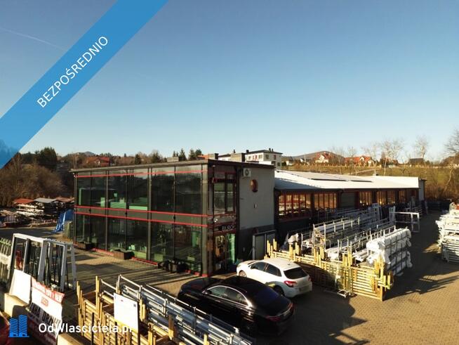 Nowoczesna hala produkcyjno-mag. z biurami, 4 bramy TIR – Mszana Dolna