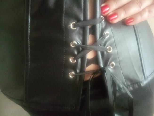 Seksowny gorset z zamkiem ,XL