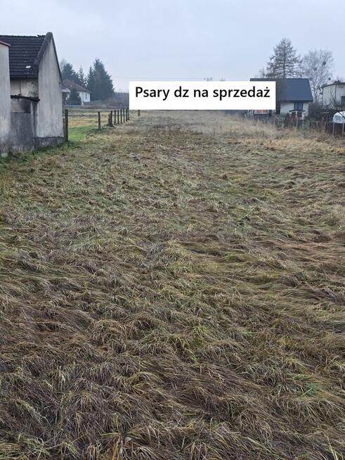 Psary, działka w całości budowlana z nieuciążliwymi usługami
