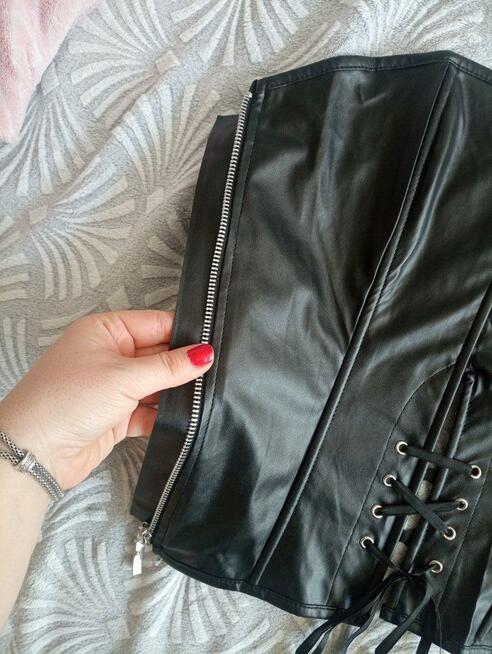 Seksowny gorset z zamkiem ,XL