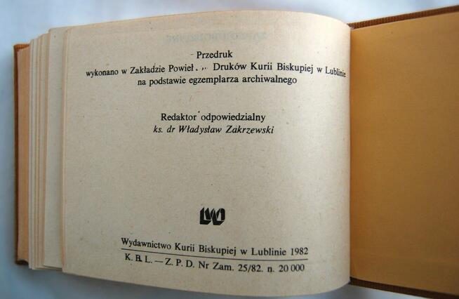 Kantyczki z nutami przedruk z 1911, 1982 kolędy pastorałki