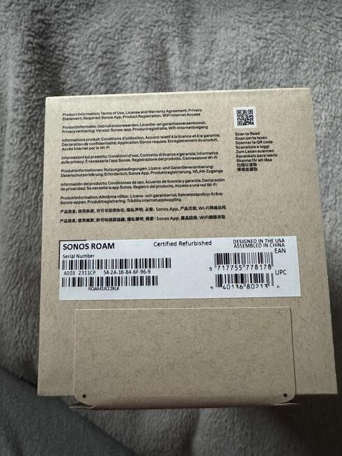 Głośnik Sonos Roam