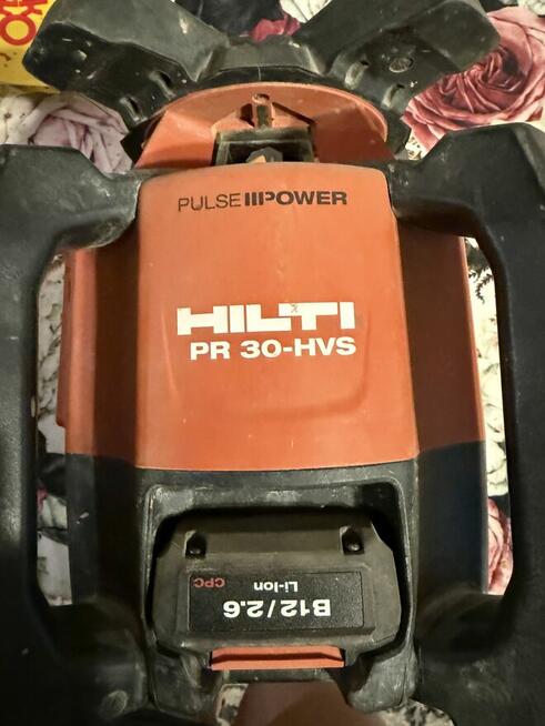 Laser rotacyjny hilti uszkodzony