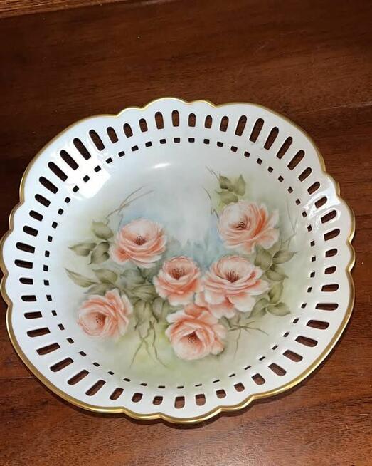 Patera ręcznie dekorowana. Marry’s Desinger. Denmark. Hand