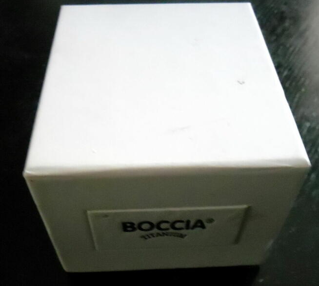 Boccia zegarek kwarcowy wykonany z tytanu