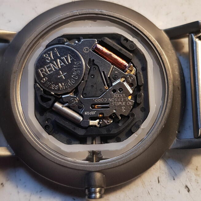 Boccia zegarek kwarcowy wykonany z tytanu