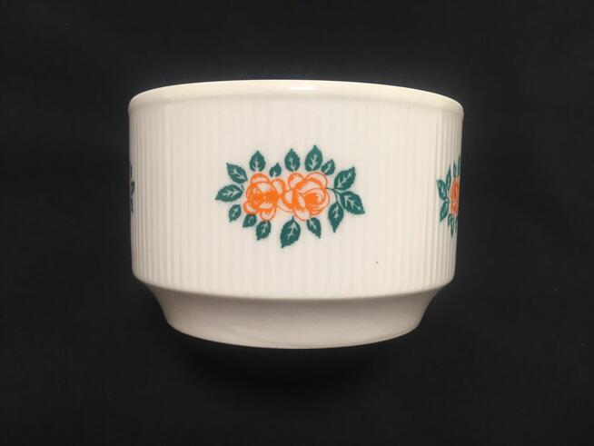 PRL stara cukiernica Chodzież porcelana
