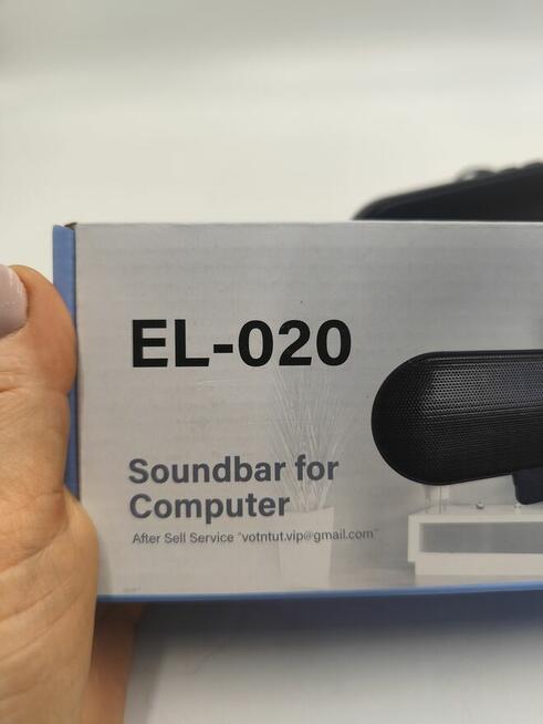 Soundbar komputerowy EL-020 USB 10W plug&play nowy