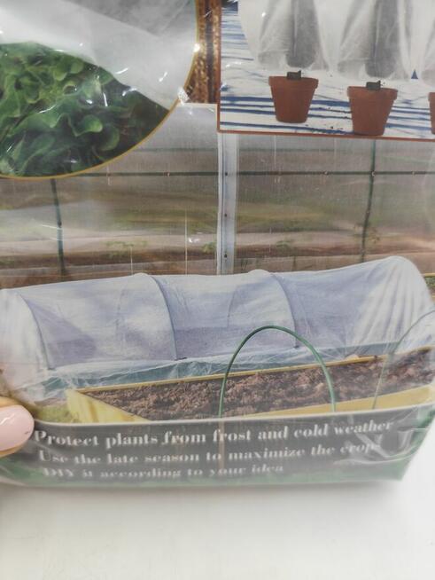 Osłona na rośliny agrowłóknina zimowa 2x5 m nowa