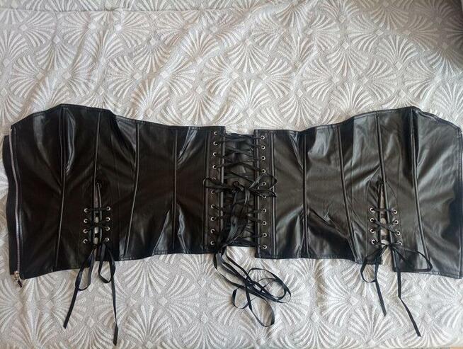 Seksowny gorset z zamkiem ,XL