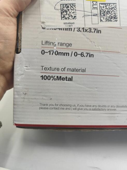 Podnośnik montażowy do mebli 2 szt metalowy do 200 kg