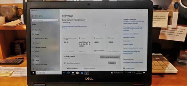 Dell Latitude 5490-stan idealny