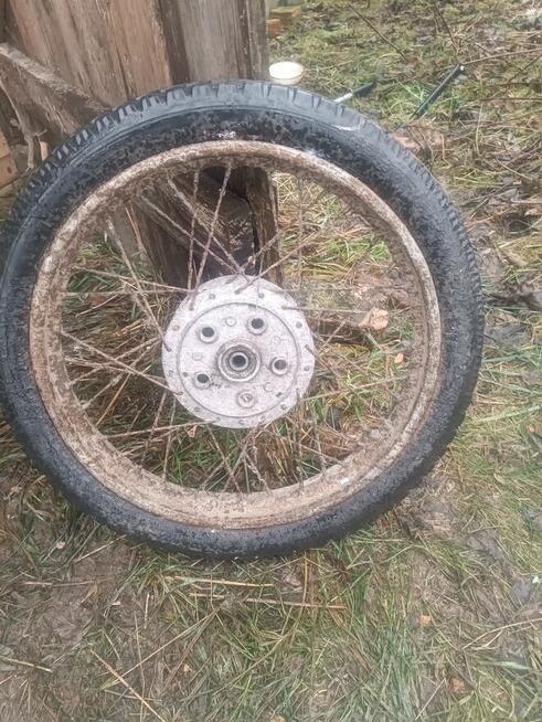 Koła wsk125 przód i tył