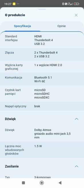 Laptop Samsung 14 cali gwarancja do 2029r. 16gb 2 TB