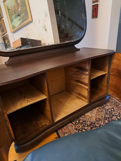 Piękna toaletka z lustrem - secesja