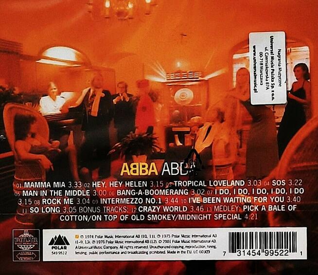 Sprzedam Wspaniały Album CD Abba The Visitors CD