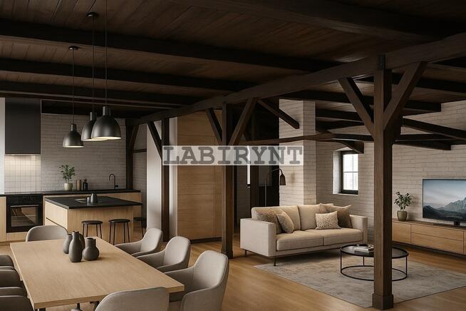 Centrum, wysoki strych, 247m2, 5 m. parkingowych*