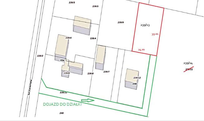 Piękna działka w Górkach Małych, 4 km od Tuszyna