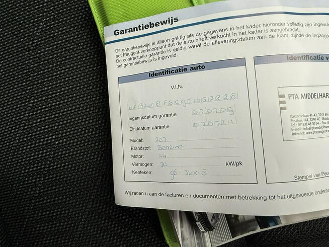 Peugeot 207 1.4B 2009r Climatronic 5-Drzwi Serwis Zarejestrowany Alu!