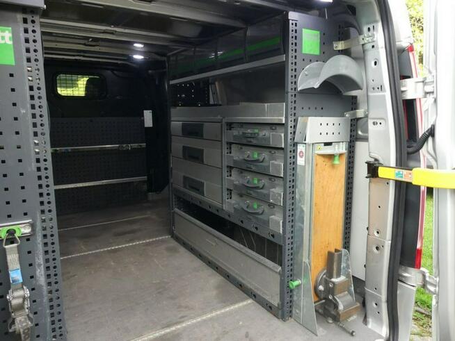 Ford Transit Custom 2,0 Tdci Long L2H1 Zabudowa regały BOTT Sortimo F. VAT23