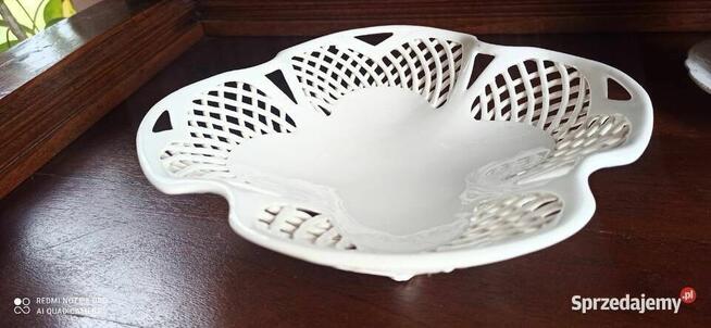 Patera ażurowa Max Roesler. Datowanie 1894-1923 r. Misterna