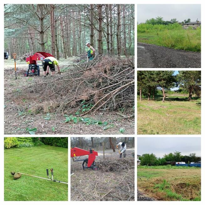 Koszenie trawawników, pielęgnacja terenów zielonych,