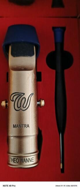 sprzedam nowy ustnik do saksofonu altowego