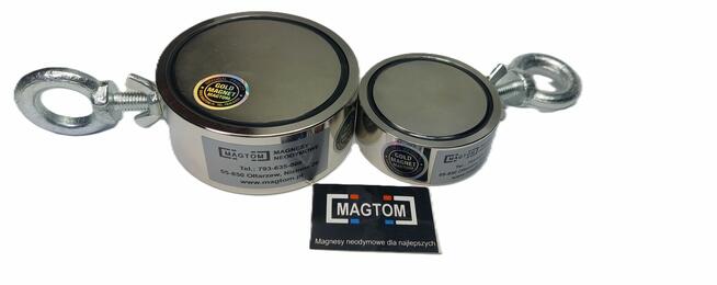 Zestaw magnes neodymowy najmocniejszy F 300 Gold oryginał