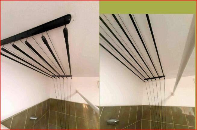 Suszarki sufitowe, ścienne,powystawowe.