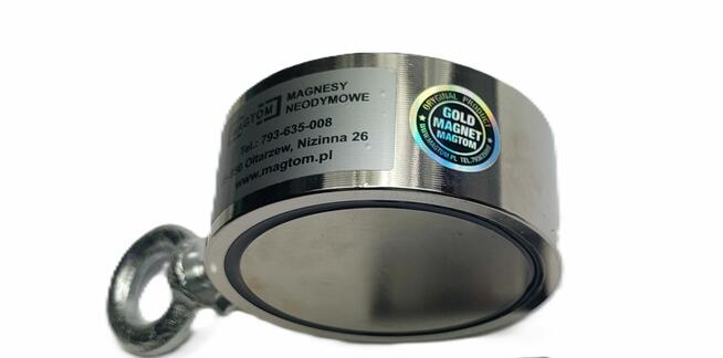 Zestaw magnes neodymowy najmocniejszy F 300 Gold oryginał