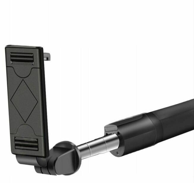 Uchwyt selfie-stick trójnóg statyw tripod Bluetooth K07 czarny