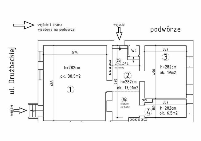 Lokal, warsztat, pracownia, magazynek|Park Wilsona| Łazarz