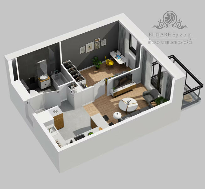 Mieszkanie 2pok, 35,63m2 z balkonem, ogrz.miejskie, Krzyki, Wrocław