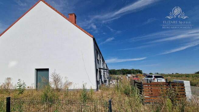 Dom bliźnak pow. uż.110,43 z ogrodem 133,50m2/Lisowice blisko Kątów Wrocławskich