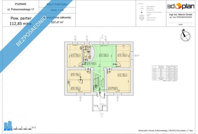 WYJĄTKOWA WILLA NA WYNAJEM – POZNAŃ, ŁAZARZ, UL. POTWOROWSKIEGO 11