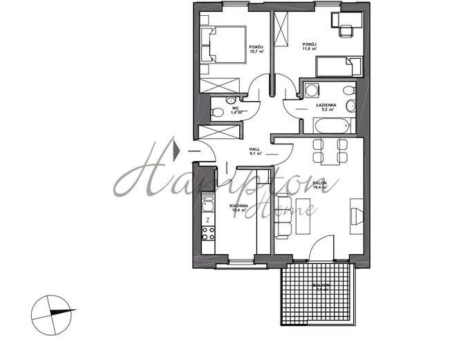 Mieszkanie Warszawa gm. Mokotów Mokotów, 2