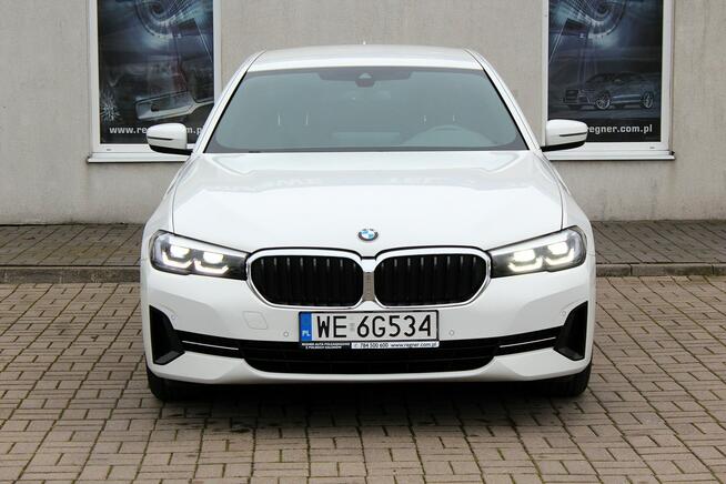 BMW 518 Salon PL FV23% Skóra Nawigacja LED Ambient Serwis ASO Gwarancja