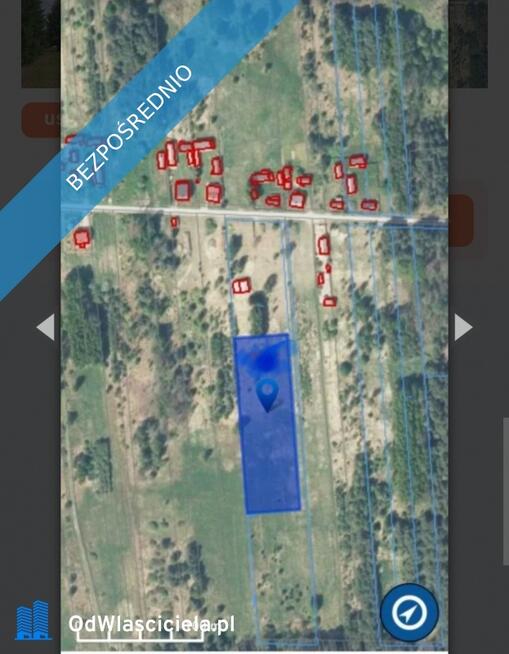 Sprzedam piękną działkę 6000 m2 Cisza i spokój, dojazd z Warszawy trasą S7