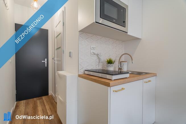 Kawalerka z niskim czynszem, internet w cenie.