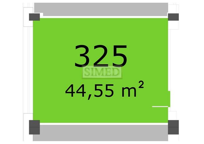 Biuro 44m 2 , duży pokój w byłej fabryce Włochy