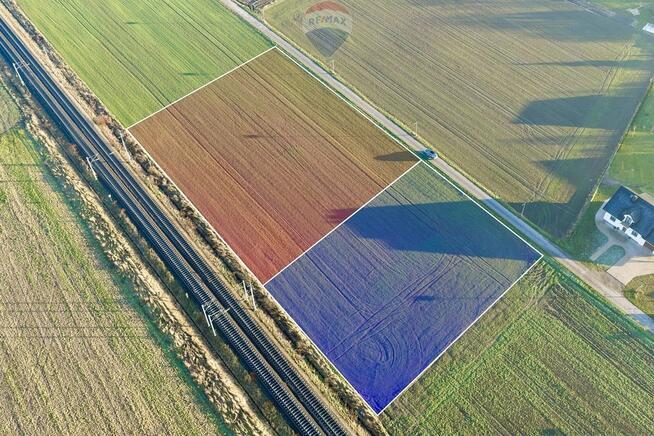 Dwie działki 6.859 m² w pobliżu Legnicy