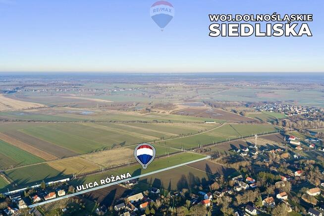 Dwie działki 6.859 m² w pobliżu Legnicy